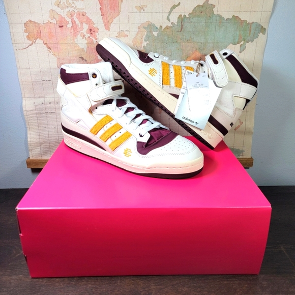 BRAND NEW Adidas Forum 84 High Eric Emanuel Arizona State Sun